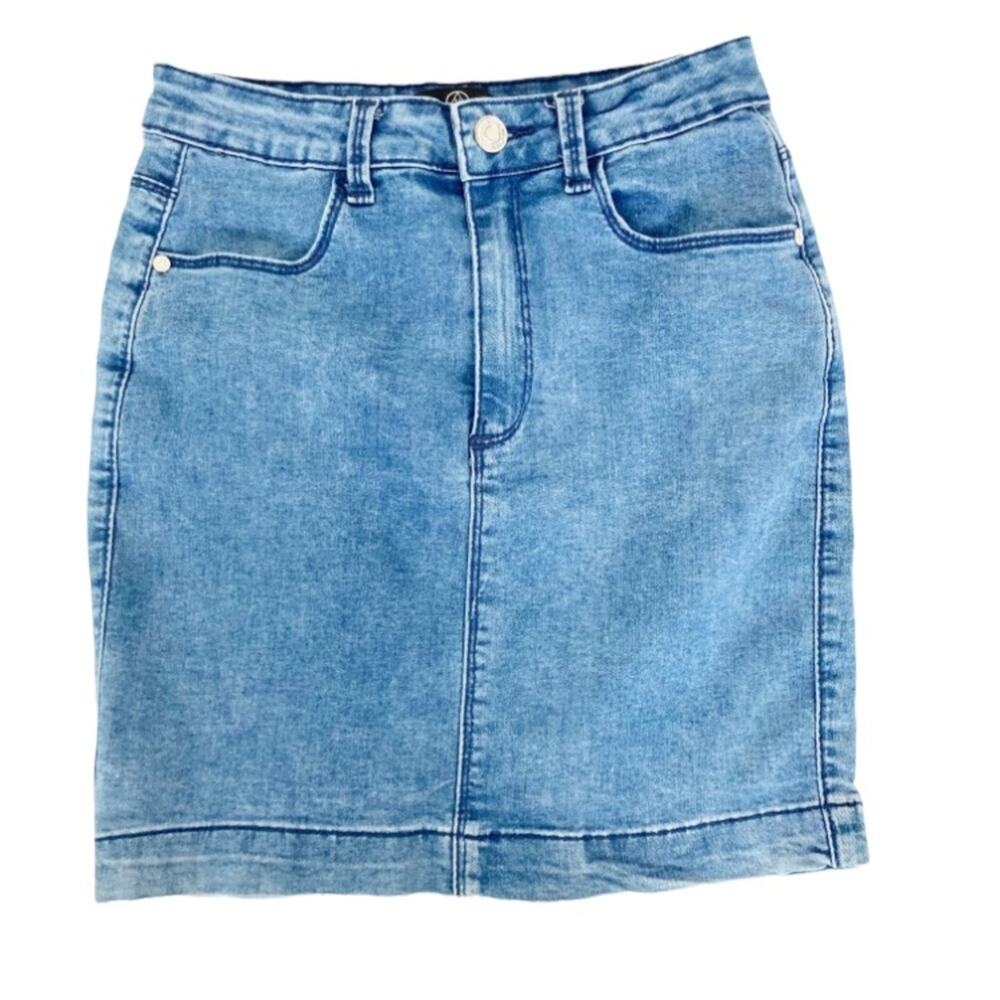 Missguided Denim Mini Skirt Sz 23